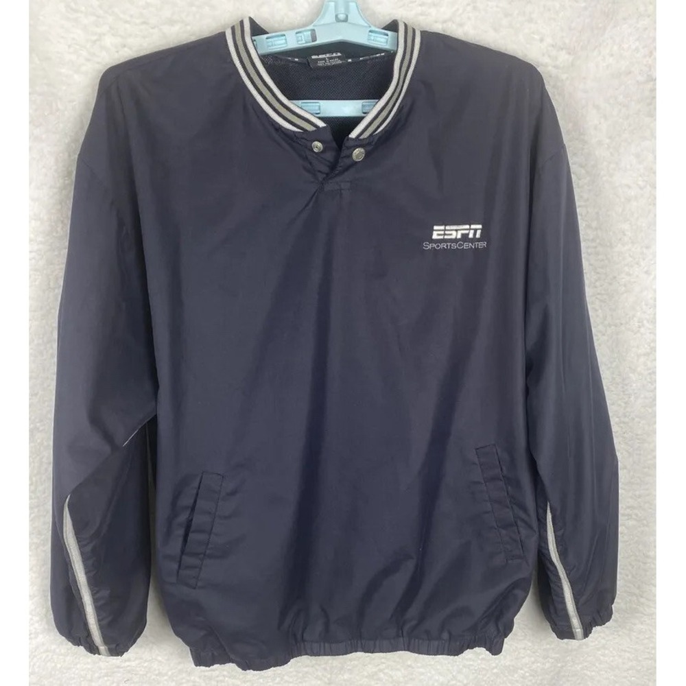 Original Classic Men's ESPN SportsCenter Lightweight Windbreaker Jacket L Sports